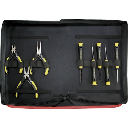 Ega Master SET OF 3 ESD PLIER AND 5 ESD SCREWDRIVER 68898